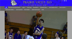 Desktop Screenshot of prairievalleyisd.net